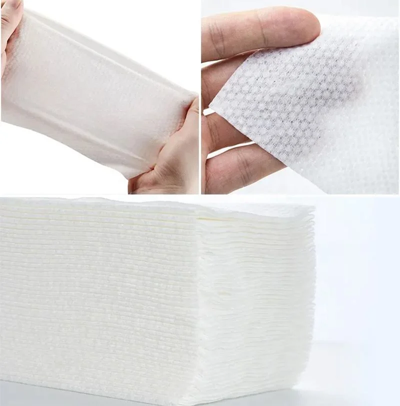 Wholesale Custom Beauty Facial Towel SPA Salon Non Woven Disposable Cotton Face Tissue