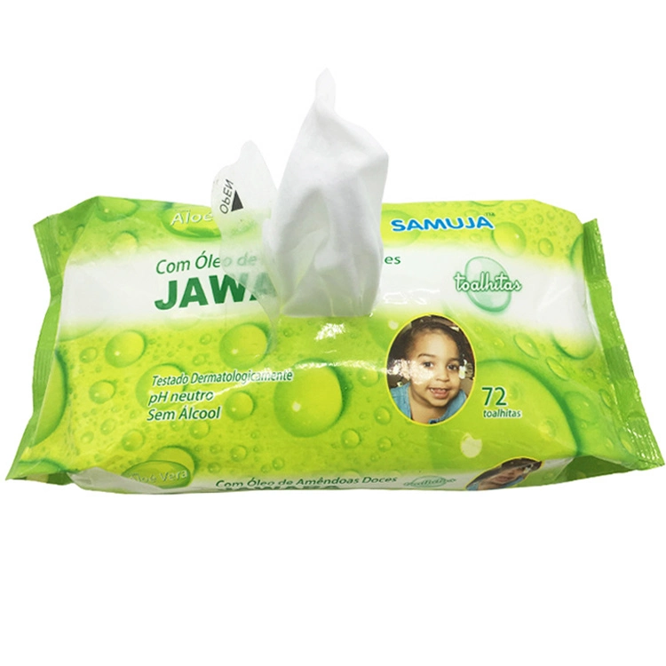 Customized Eco Material Non Woven Cleaning Wet Wipes Alcohol Free Disposable Household Baby Wet Wipes