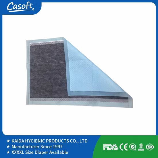 OEM China Manufacturer Custom Logo Private Label Pet Training Pad Customized Size 90X90cm Pet Pad Puppy Pads with Charcoal