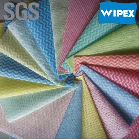 Spunlace Lazy Rag Non Woven High Absorbent Kitchen Cleaning Rolls Disposable Food Industry Wipes Rag