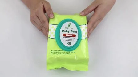 Free Sample Personal Care Biodegradable Organic Baby Wet Wipes