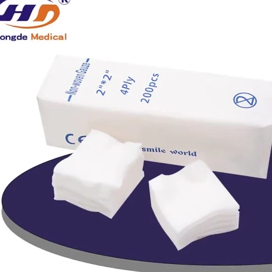 Swabs Surgical Medical Sterile Gauze Non Woven Swabs Without or with X