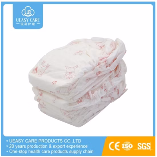 Direct Factory Sale Customized Dog Pee Pad Disposable Pet Puppy Diaper