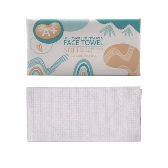 Nonwoven Disposable Cotton Facial Tissue Dry Wipes