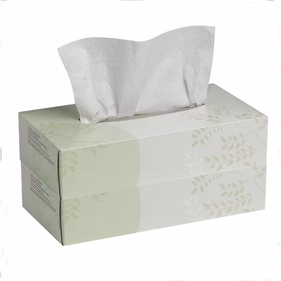 Low Price 100% Pure Cotton Facial Tissues with Ce